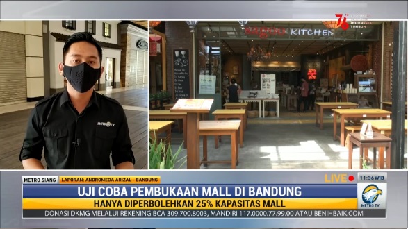 Pemkot Bandung Evaluasi Prokes di Mal Tiap Hari