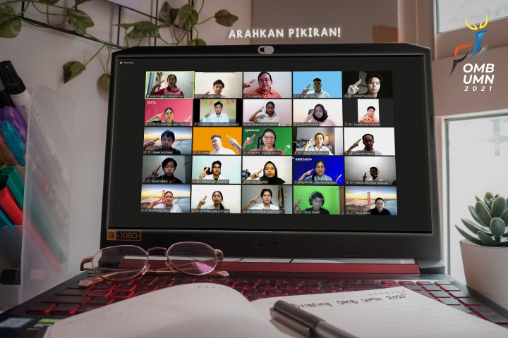 Hari Briefing OMB UMN 2021 Disambut Antusias Mahasiswa Baru