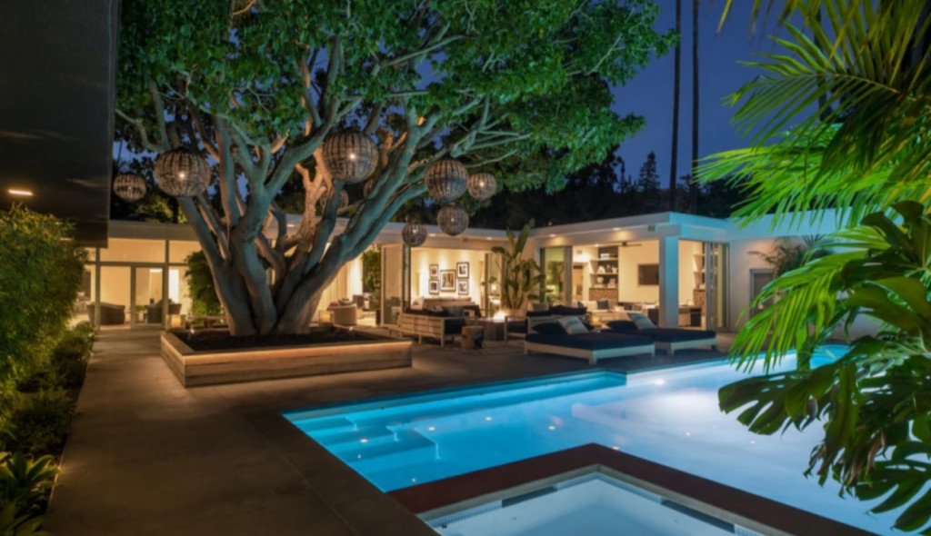 Rumah  Cindy Crawford dan Rande Gerber. Foto: Anthony Barcelo
