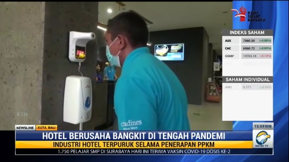 Industri Hotel di Bali Berusaha Bangkit di Tengah Pandemi
