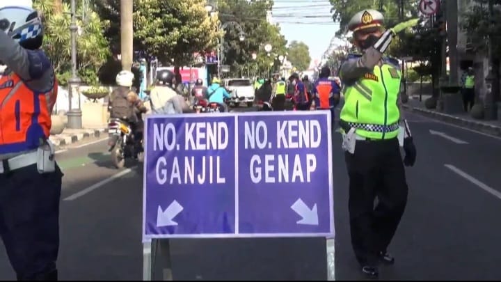 Sistem Ganjil Genap Bikin Kendaraan Pelat B Tak Leluasa Masuk Kota Bandung