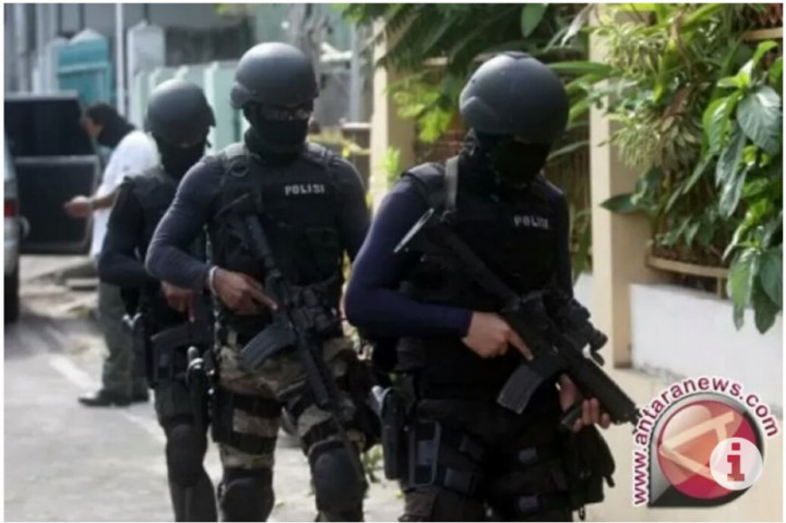 Densus 88 Tangkap Terduga Teroris di Bandar Lampung