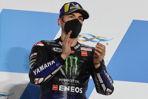 Maverick Vinales. (KARIM JAAFAR / AFP)