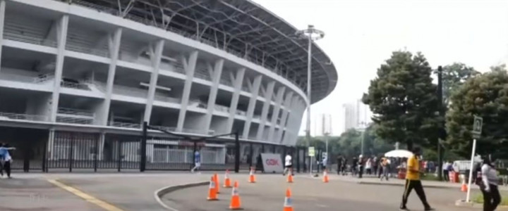 GBK Dibuka Kembali, Warga Antusias Berolahraga Akhir Pekan