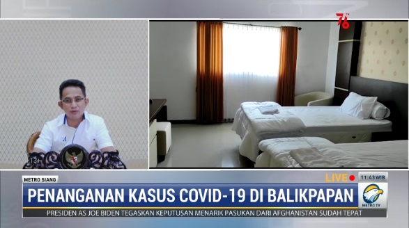 Kasus Covid-19 di Balikpapan Menurun Walau RS Hampir Penuh
