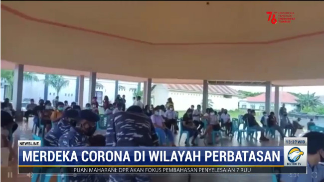 TNI AL Berupaya Memerdekakan Kepulauan Talaud dari Covid-19