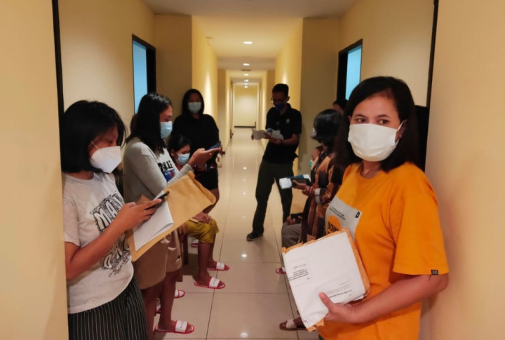 Kemenaker Sidak Tempat Karantina Keberangkatan 46 CPMI di Batam