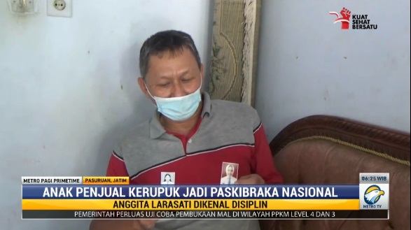Cerita Anak Penjual Kerupuk Jadi Petugas Paskibraka Nasional