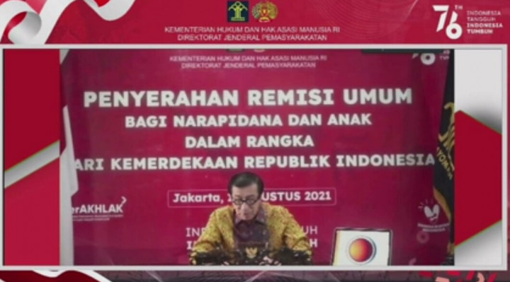 Yasonna Minta 2.491 Napi Bebas Jadi Insan Taat Hukum