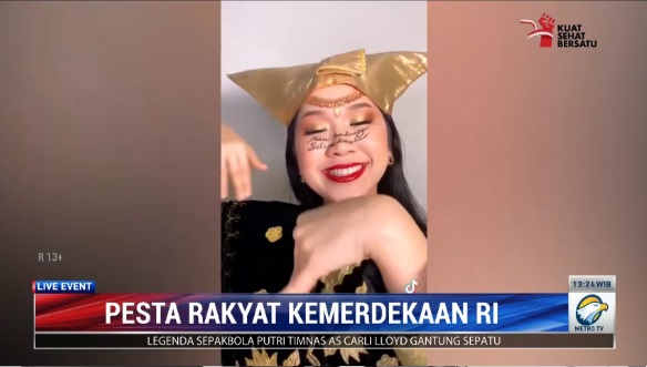 Lewat <i>Make Up</i>, Nia Inggrid Rayakan Kemerdekaan dan Keberagaman Indonesia