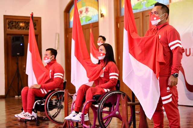 Kloter Pertama Atlet Paralimpiade Indonesia Tiba di Tokyo