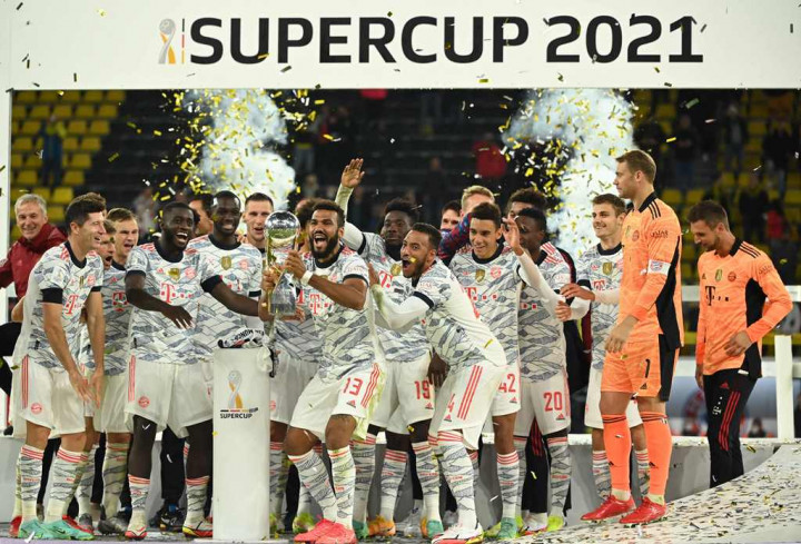 Keren! Bayern Muenchen jadi Pengoleksi Piala Super Jerman Terbanyak