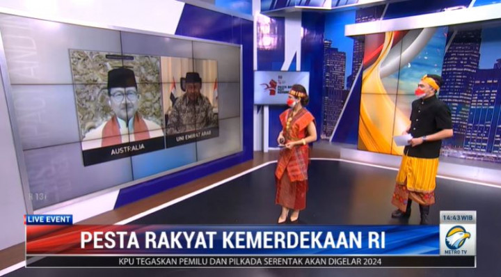 Terdampak Pandemi, WNI di Swiss Rayakan HUT Kemerdekaan dengan Berkreasi