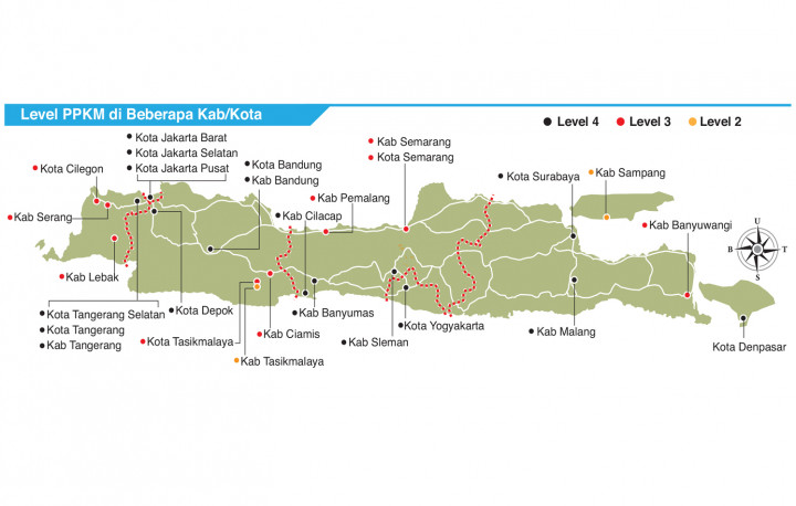 Tekan Angka Covid-19, PPKM di Jawa-Bali Diperpanjang Kembali