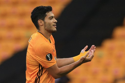 Raul Jimenez. (Lindsey Parnaby / AFP)