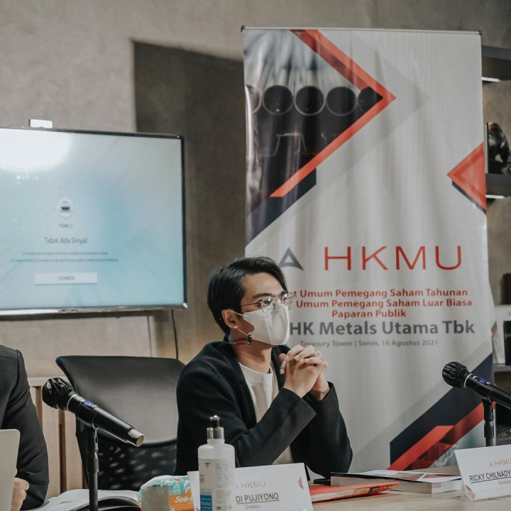 Ditunjuk Jadi Komisaris HK Metals Utama, Ricky Harun Meminta Doa