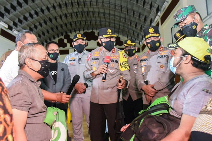 Tinjau PPKM Level 4 di Medan, Kakorlantas: Berjalan Baik