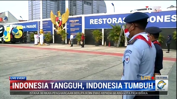 Akademi Bela Negara NasDem Gelar Upacara HUT ke-76 RI