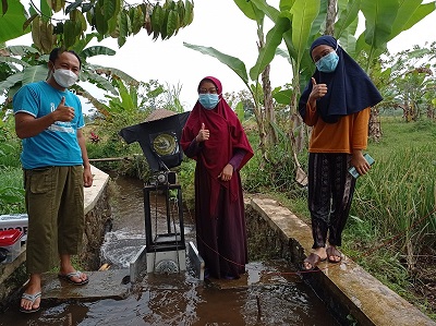 Mahasiswa Unsoed Sulap Air Irigasi Jadi Energi Listrik