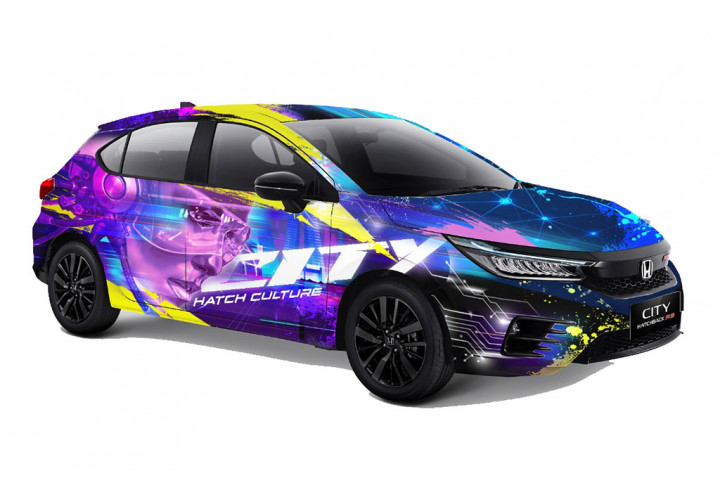 Semburat Silang Warna Honda City Hatchback