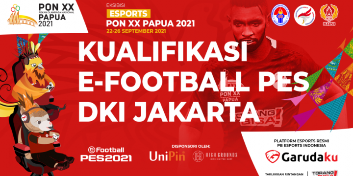 Mau Ikut Kualifikasi Eksibisi Esports PON Papua 2021 Cabang eFootball? Ini Caranya