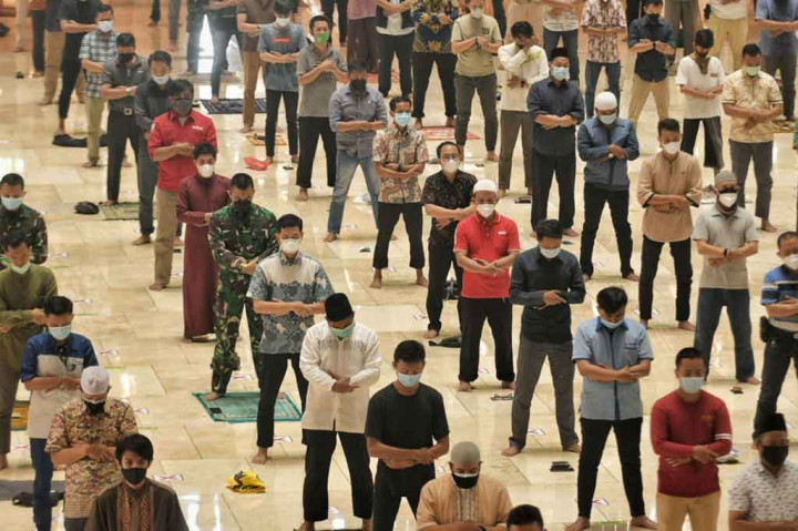 Istiqlal Kembali Dibuka untuk Salat Jumat