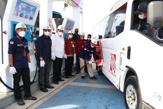 Maksimalkan Gas untuk Domestik, SPBG Pertama di Jateng Resmi Beroperasi