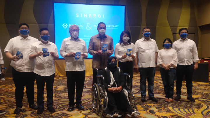Intibios Lab Gandeng UMKM Komunitas Disabilitas Penuhi Kebutuhan Masker