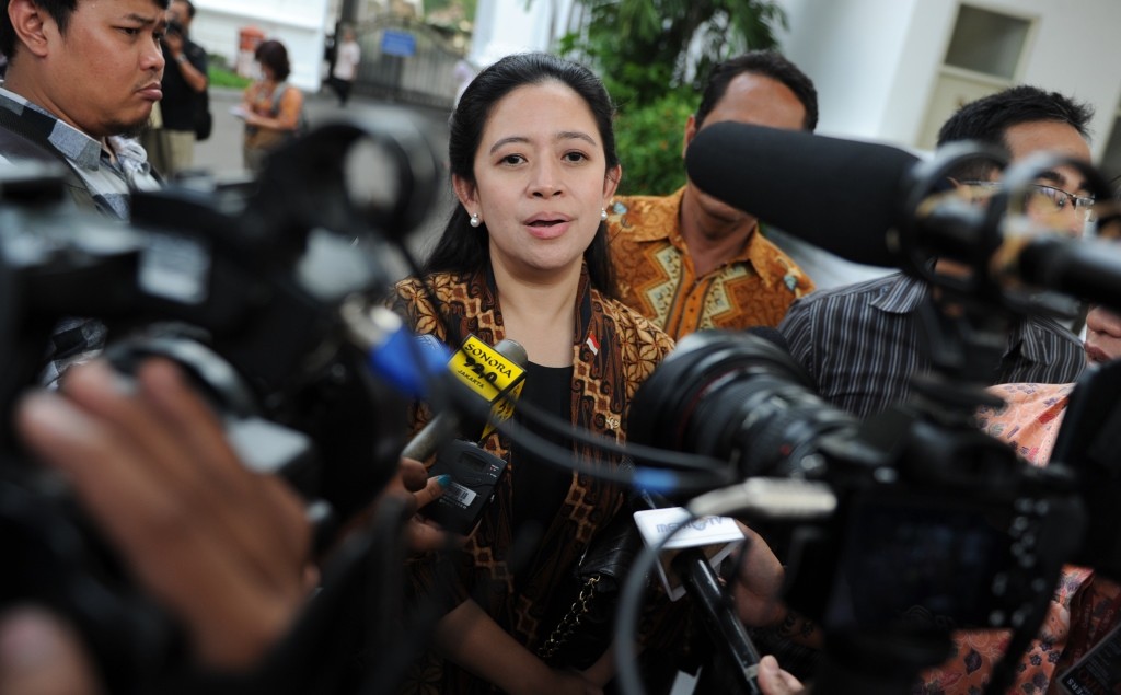 Ketua DPR Puan Maharani/AFP