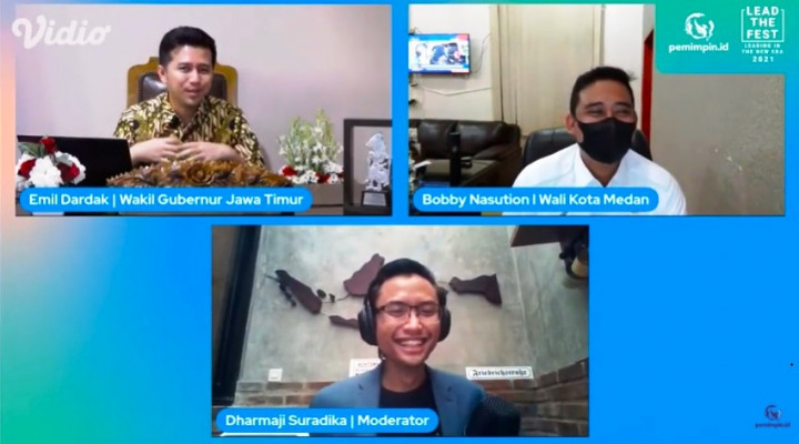 Lead The Fest  2021 Hadirkan Emil Dardak dan Bobby Nasution