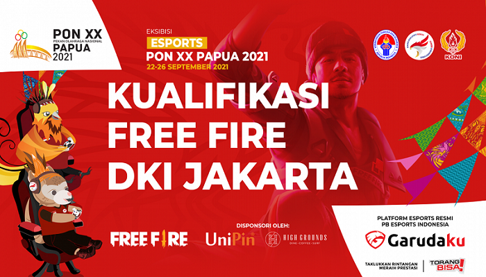 Ini Cara Daftar Kualifikasi Eksibisi Esports PON Papua Cabang Game Free Fire