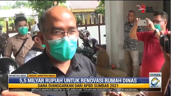 Renovasi Rumah Dinas Rp5,5 Miliar, Ketua DPRD Sumbar: Ini untuk Pelayanan Publik