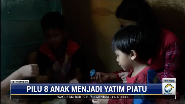 Kisah Pilu 8 Bersaudara di Berau Jadi Yatim Piatu Gara-gara Covid-19