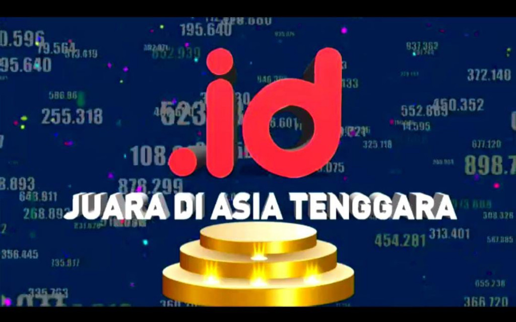 Domain .id duduki posisi kedua pengguna terbanyak di Asia Tenggara