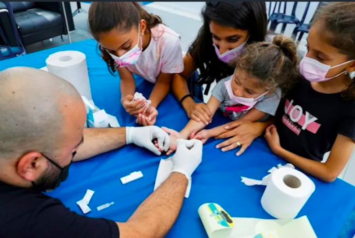 Israel Luncurkan Tes Antibodi Covid-19 untuk Anak-anak Hingga 3 Tahun