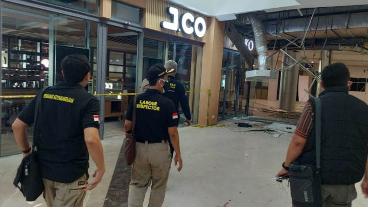 Kemenaker Usut Kecelakaan Kerja di Mal Margo City