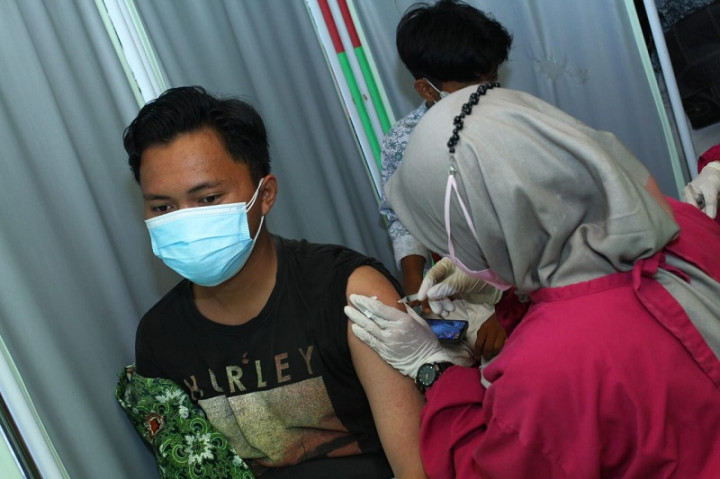 BIN Vaksinasi Pelajar MAN Bontang Kaltim