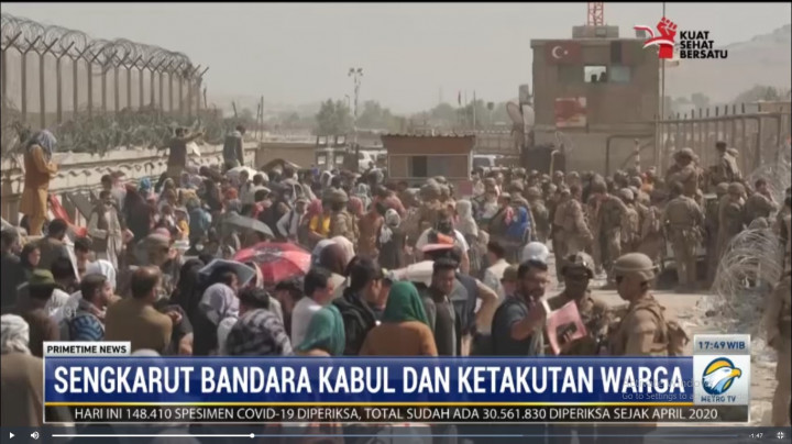 Sengkarut Bandara Kabul dan Ketakukan Warga Afghanistan