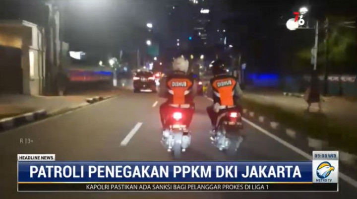 Level PPKM Diturunkan, di Kawasan Menteng Sudah Ada Warga Nongkrong