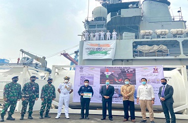 Indonesia Terima 10 Isotanks dari India untuk Penanganan Covid-19