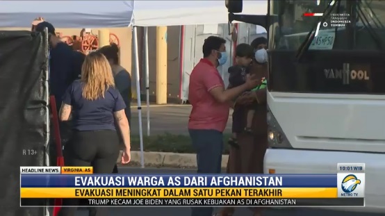 AS Evakuasi 11.000 Pengungsi Afghanistan dalam 36 Jam Terakhir