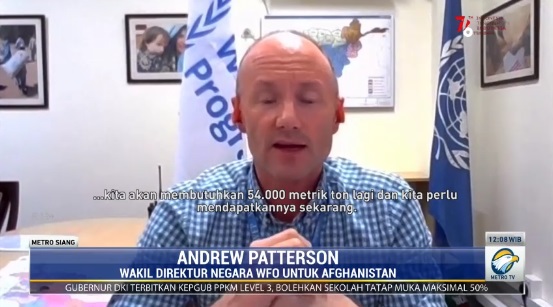 WFP Sebut Bantuan Pangan Warga Afghanistan Butuh USD200 Juta