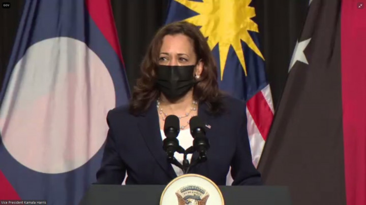 Di Vietnam, Harris Juga Tuduh Tiongkok Mengintimidasi di Laut China Selatan