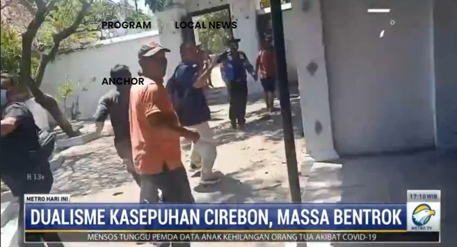 Kisruh Takhta Kesepuhan Cirebon Berujung Bentrok