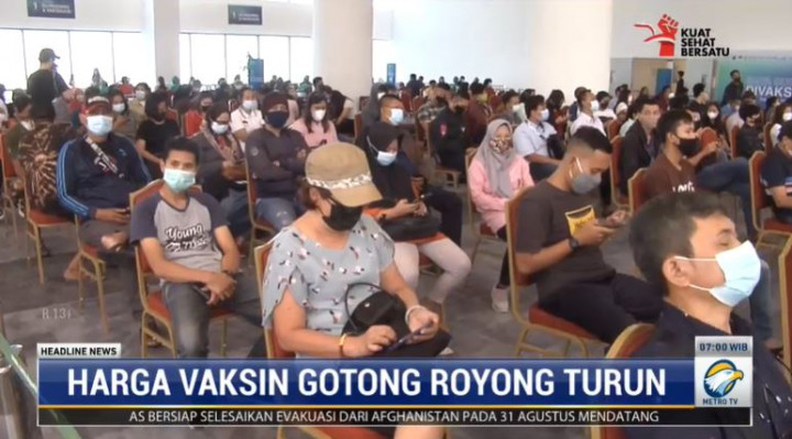 Makin Murah! Vaksin Gotong Royong Turun Hampir Setengah