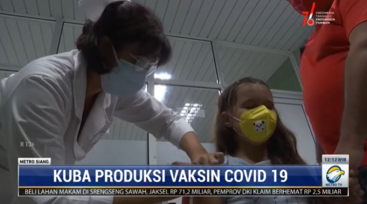 Bikin Menganga! Vaksin Buatan Kuba Punya Efikasi Nyaris Sempurna