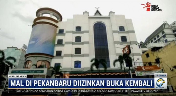 Pedagang di Mal Pekan Baru Senang Bisa Buka Lapak 12 Jam