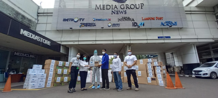 Dompet Kemanusiaan Media Group Salurkan 4.978 APD Melalui CoHOPE