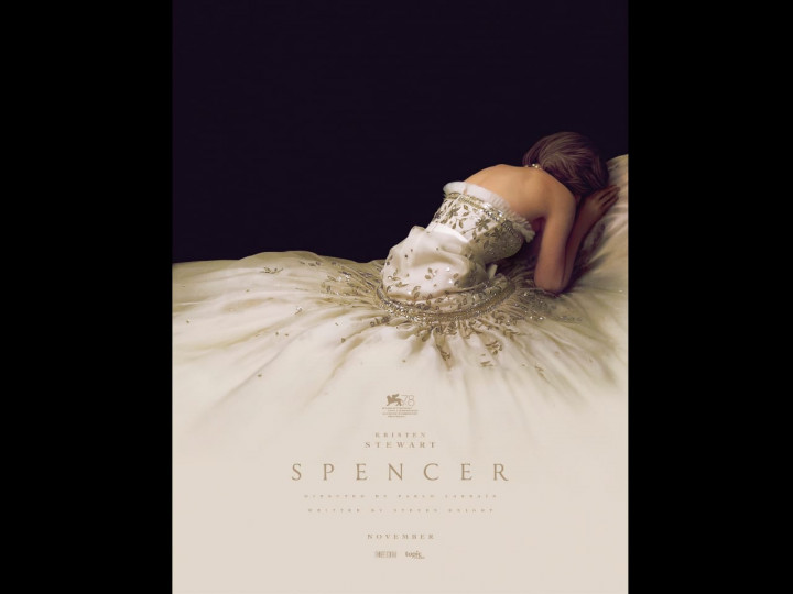 Poster Terbaru <i>Spencer</i>, Film Biopik Putri Diana, Tampilkan Kristen Stewart dengan Dramatis