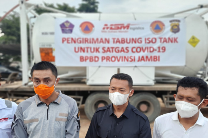 Pandemi, Jambi Butuh 17,2 Ton Oksigen Cair